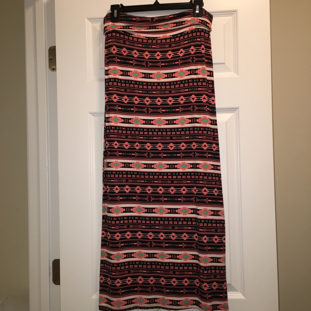 Pink Maxi Skirt